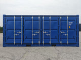 Contenedor Nuevo de 20 pies con Apertura Lateral azul